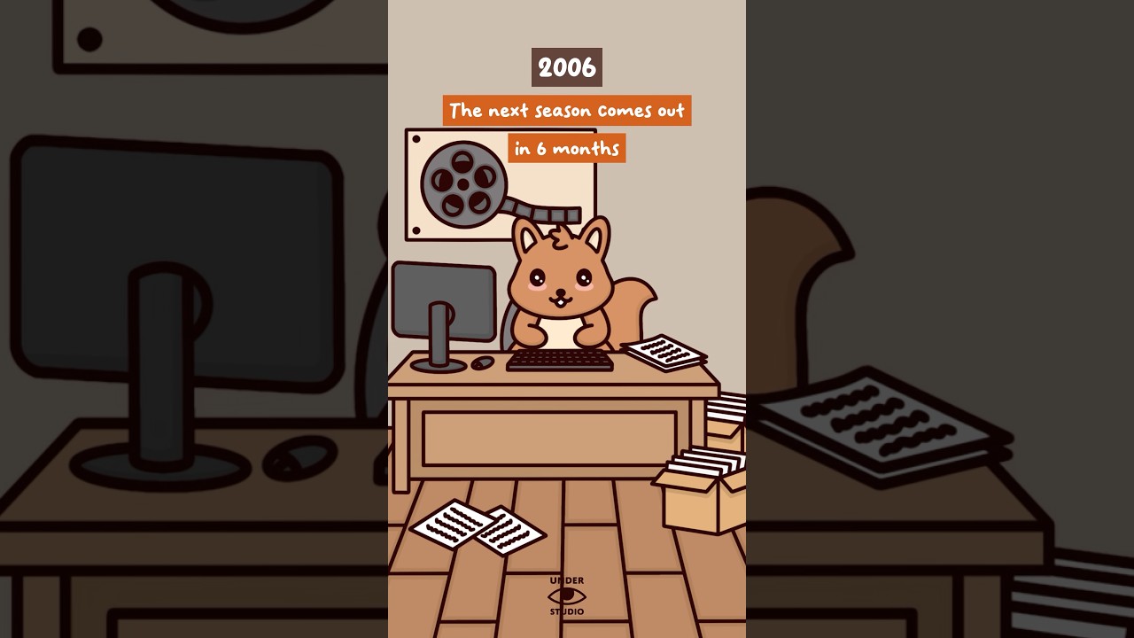 TV Shows: 2006 vs 2026 📺 Squirrel & Mushie | Comedy Animation Meme | Original Audio: Jeff Mortensen