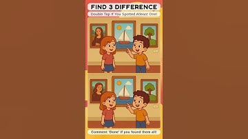 Find the difference  #findthedifference #spotthedifference  #quiz #brainteaser #shorts #ytshorts