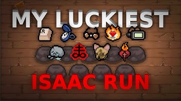 My Luckiest Isaac Run Ever