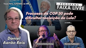 Faixa Livre 11.11.2025 | Daniel Aarão Reis, Antônio Carlos Kakay e Marcos Pedlowski