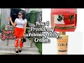 HOW I PROMIX MY WHITENING BODY CREAM / LIGHTENING BODY SCRUB / SKINCARE ROUTINE