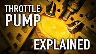 🛠 Throttle Pump aka Transient Throttle Enrichment Explained | TECHNICALLY SPEAKING