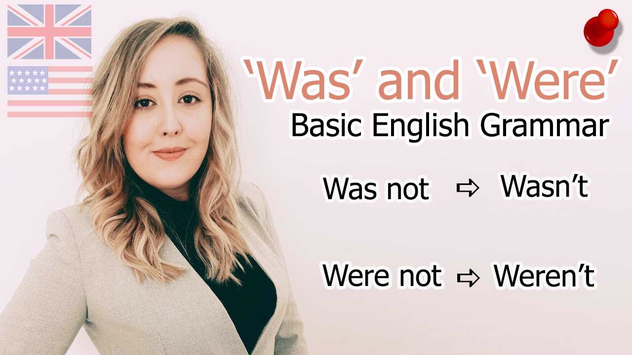 Past Simple Was and Were | Was vs Were | Basic English Grammar  | English with Kayleigh