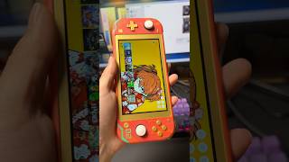 #switch #switchlite Customized Switch Lite in EVA color scheme.
