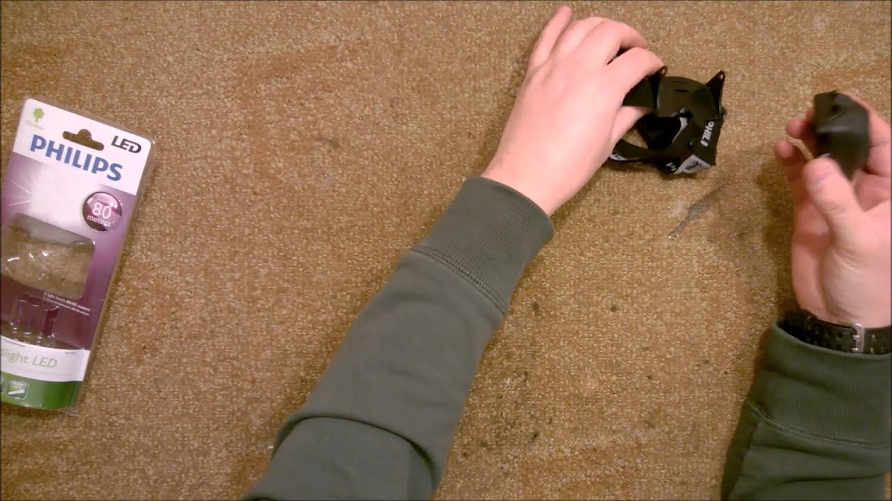 Налобный фонарь Philips SFL6050/10. Обзор, краткий тест.
