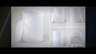 275 Gallon Plastic Open Top Batch Storage Tank - Chem-Tainer TC4248AA Specs, Dimensions & Weight