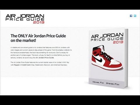 Air Jordan Price Guide 2013