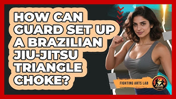 How Can Guard Set Up A Brazilian Jiu-Jitsu Triangle Choke? - Fighting Arts Lab