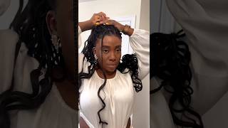 DIY #crotchetbraids as a #protectivestyle for my #relaxerstretch #healthyhairjourney #relaxedhair