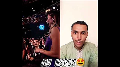 When RONALDO Aura shocked the Girl🥶#shorts#reaction#viral#football#ronaldo#shortvideo#reactioneditz