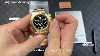 VSF's Heavyweight Champion: The 165g Two-Tone Chronograph with the Dandong 4131 Movement!