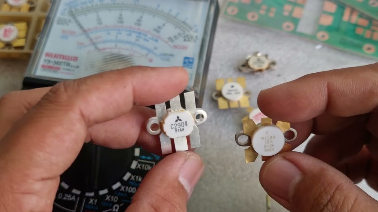 Cara Cek Final Boster Vhf Ala Eplus Pengecekan Transistor Final Pemancar