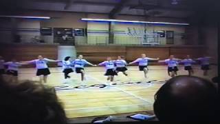 East Varsity Poms at Camp 1999