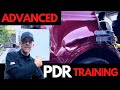 Advanced paintless dent repair training