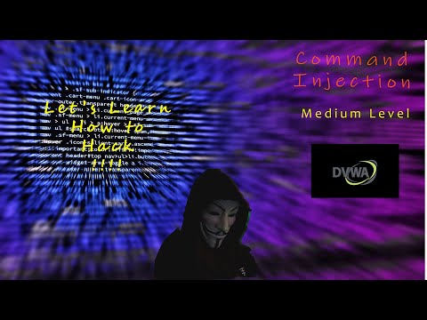 اموزش هک مقدماتیDVWA-Command Injection (medium level)