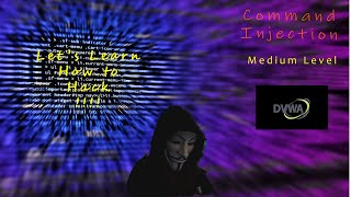 اموزش هک مقدماتیDVWA-Command Injection (medium level)