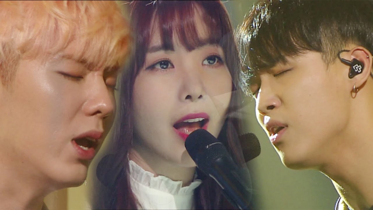 《Special Stage》 레이나X현식X기현(피아니쓰리) - Beautiful goodbye (아름다운 이별) @인기가요 Inkigayo 20160911