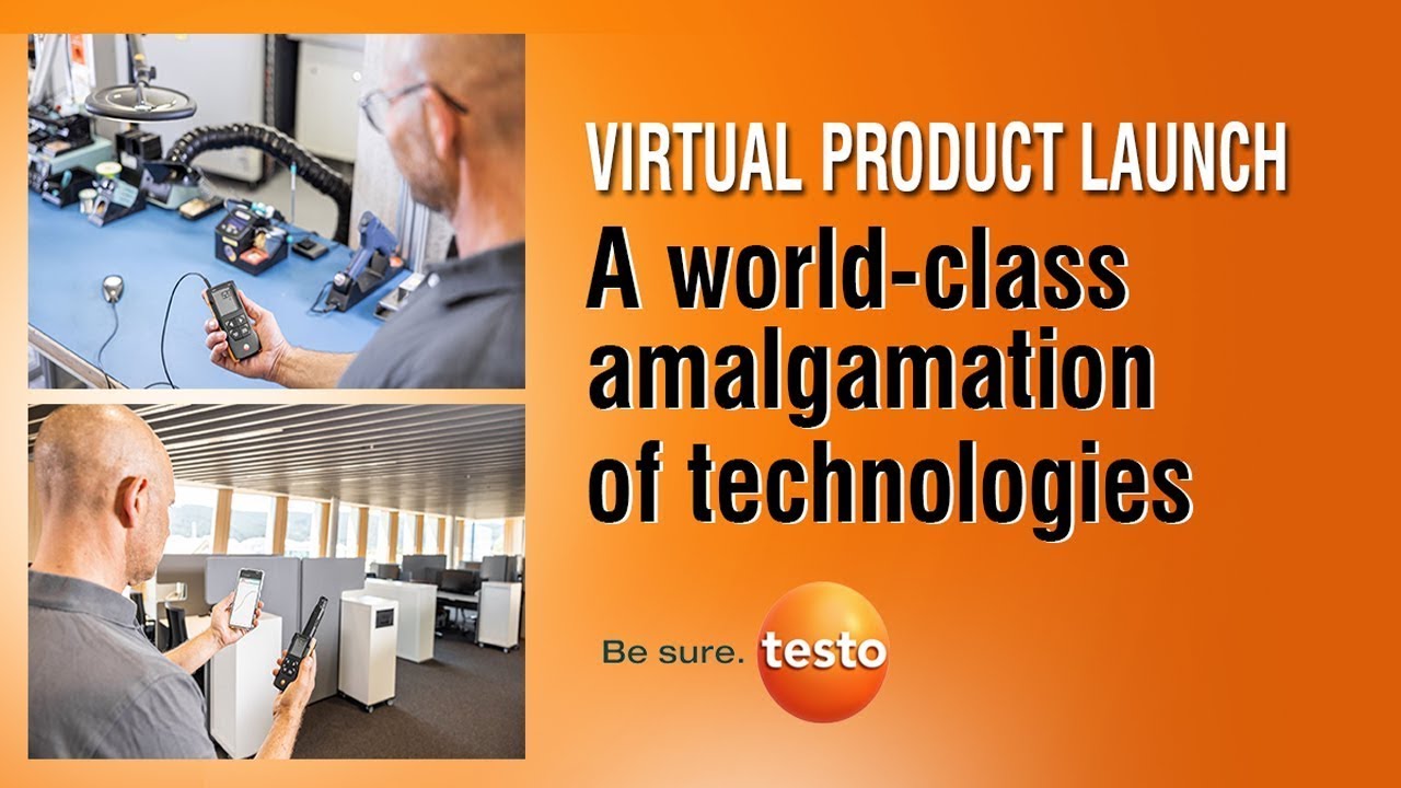 Virtual Product Launch | Smart Measurement for HVAC Industry | Testo ...