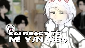 BL CAI REACT TO M!Y/N (power bottoms) | GACHA CLUB 2 | 2.0 SPEED