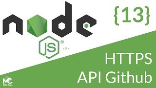 Node.js Tutorial - 13 HTTPS API Github