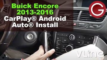 Install Wireless CarPlay & Android Auto: GROM VLine VL2 in 2013-2016 Buick Encore with MyLink GM1
