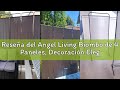 Reseña del Angel Living Biombo de 4 Paneles, Decoración Elegante, Separador de Ambientes Plegable, D
