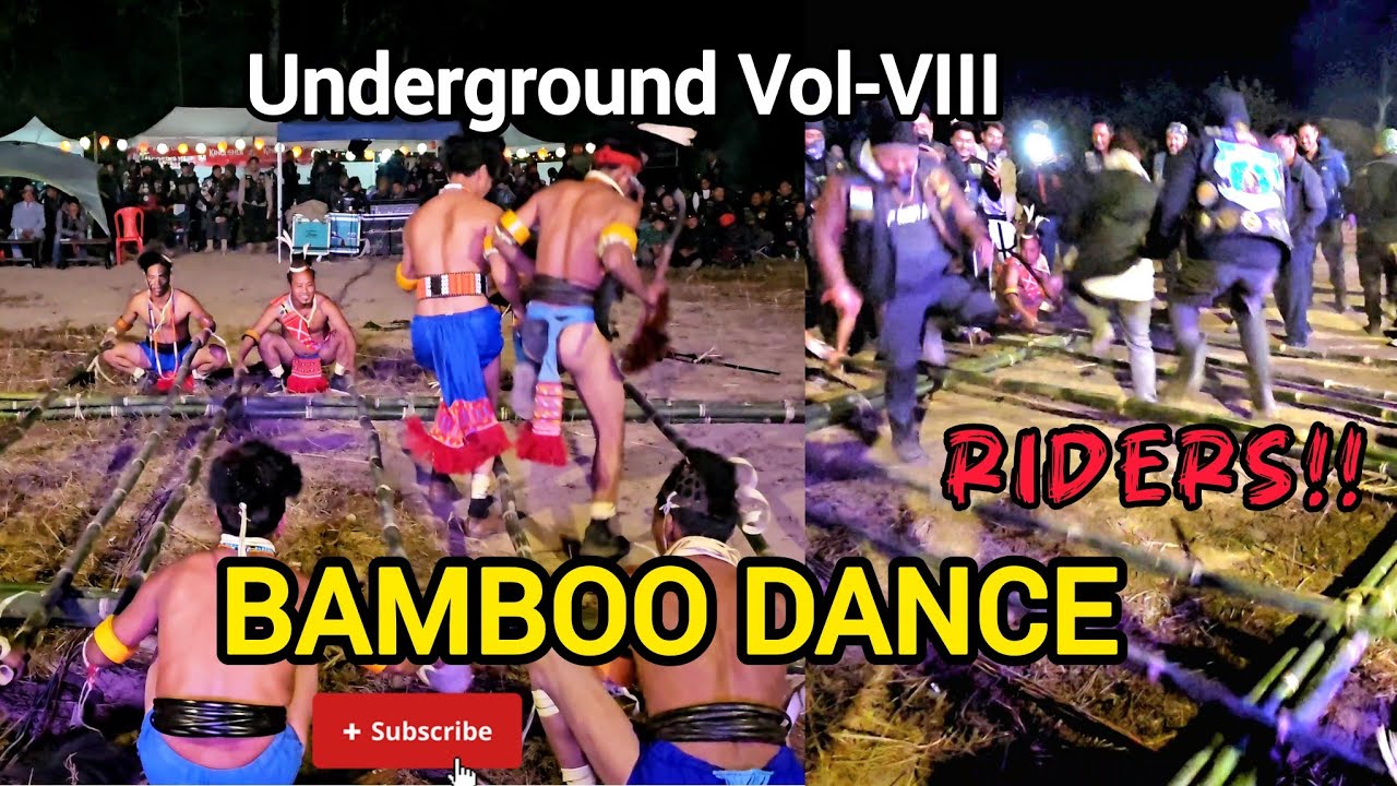  BAMBOO DANCE of Wancho Community at Underground Vol-VIII Riders Meet | Bamboo & Brotherhood 🤩