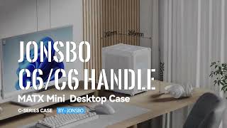 JONSBO C6 HANDLE BLACK M-ATX MINI TOWER PC CASE CASING GAMING CHASSIS