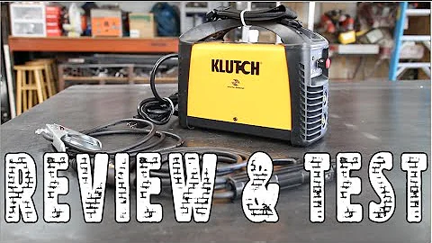 Klutch Portable Welder Review and Test