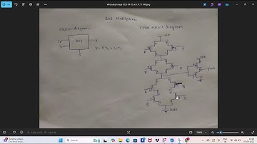 2x1 mux using cmos in ltspice