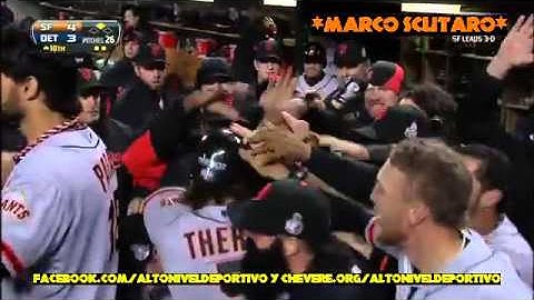 *BRILLANTE ACTUACION DE MARCO SCUTARO EN LA SERIE MUNDIAL*