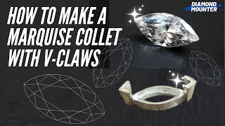How to Make a Marquise Shape Collet