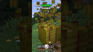 Day 30 of playing 1 Second of Hardcore Minecraft for every new sub  #minecraft #shorts