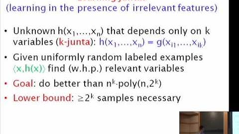 On the Fourier Spectrum of Symmetric Boolean Functions - Amir Shpilka