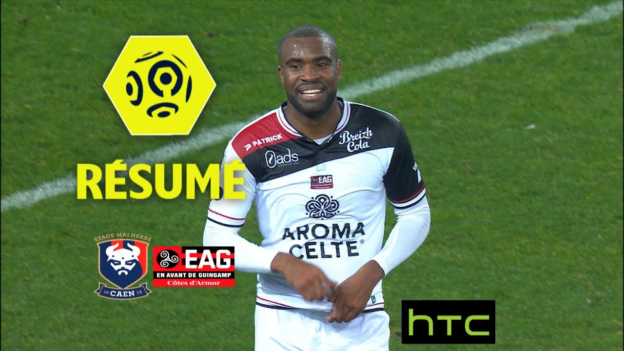 SM Caen - EA Guingamp (1-1)  - Résumé - (SMC - EAG) / 2016-17