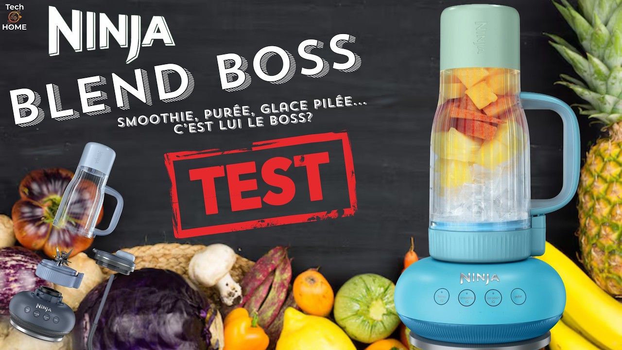 TEST du BlendBOSS Ninja, le VRAI Boss des Robots Blenders?
