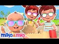 🔴LIVE - Sand Castle Song | Swimming Song for Kids | Nursery Rhymes - Mike &amp; Mia