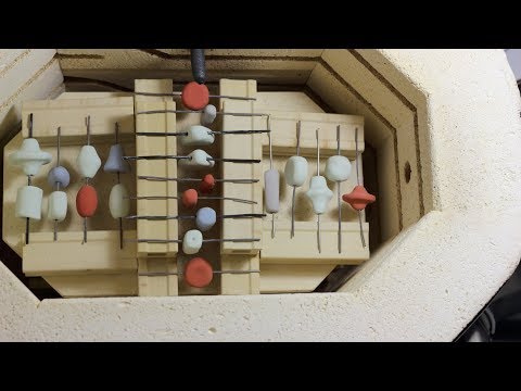 Video thumbnail: Glaze Firing Ceramic Beads in a Small Kiln, by earthnocturne