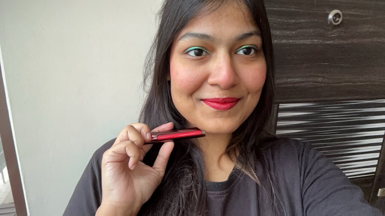 Colorbar Kiss Proof Lip Stain - Hollywood - 001 unboxing bareskin lip swatch review 