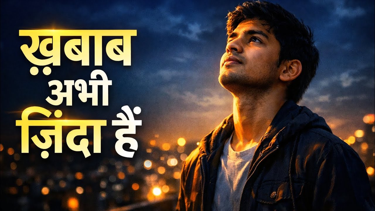 ख़्वाब अभी ज़िंदा हैं | Best Motivational Song 2026 | Never Give Up Hindi Song