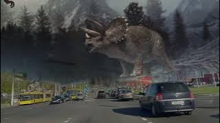 🔥 THIS DINOSAUR EFFECT IS TOO REAL! 😱🦖💥 (JURASSIC PARK TRIBUTE) T-REX BROKE INTO OUR STUDIO! 🎬🚨