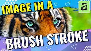 Image in a Brush Stroke - Affinity Tutorial for Canva Users