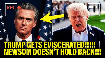 Trump gets RIPPED TO PIECES in Public by Newsom FOR SHUTDOWN