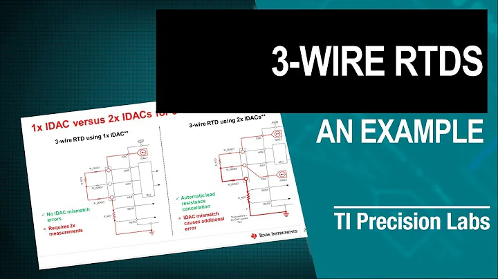 Challenges with 3-wire RTD systems