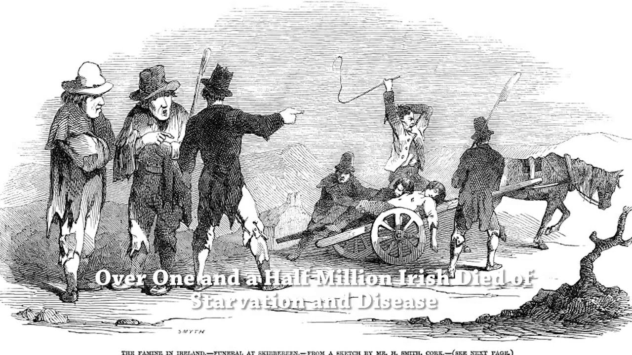Great irish. Великий голод в Ирландии. Голод в Ирландии 19 век. Ирландский картофельный голод 1845 1849. Ирландский голод 19 века.