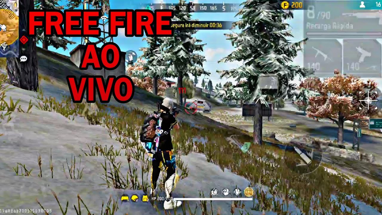 🔴 FREE FIRE 🔴 AO VIVO - X1 DOS CRIA = MATOU MAIS LEVA GIFT !!! - RUMO AOS  #600K INSCRITOS 