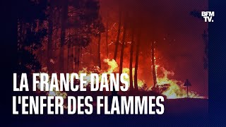 Gironde, Jura, Brocéliande... An update on the wildfires currently burning in France