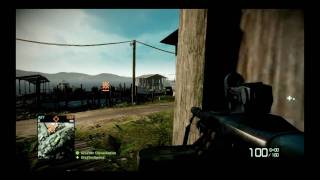 Bad Company 2 Squad Rush 2v4 lulz