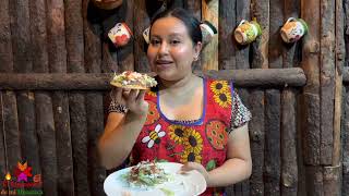 Así preparamos unos ricos sopes de frijol con verduras