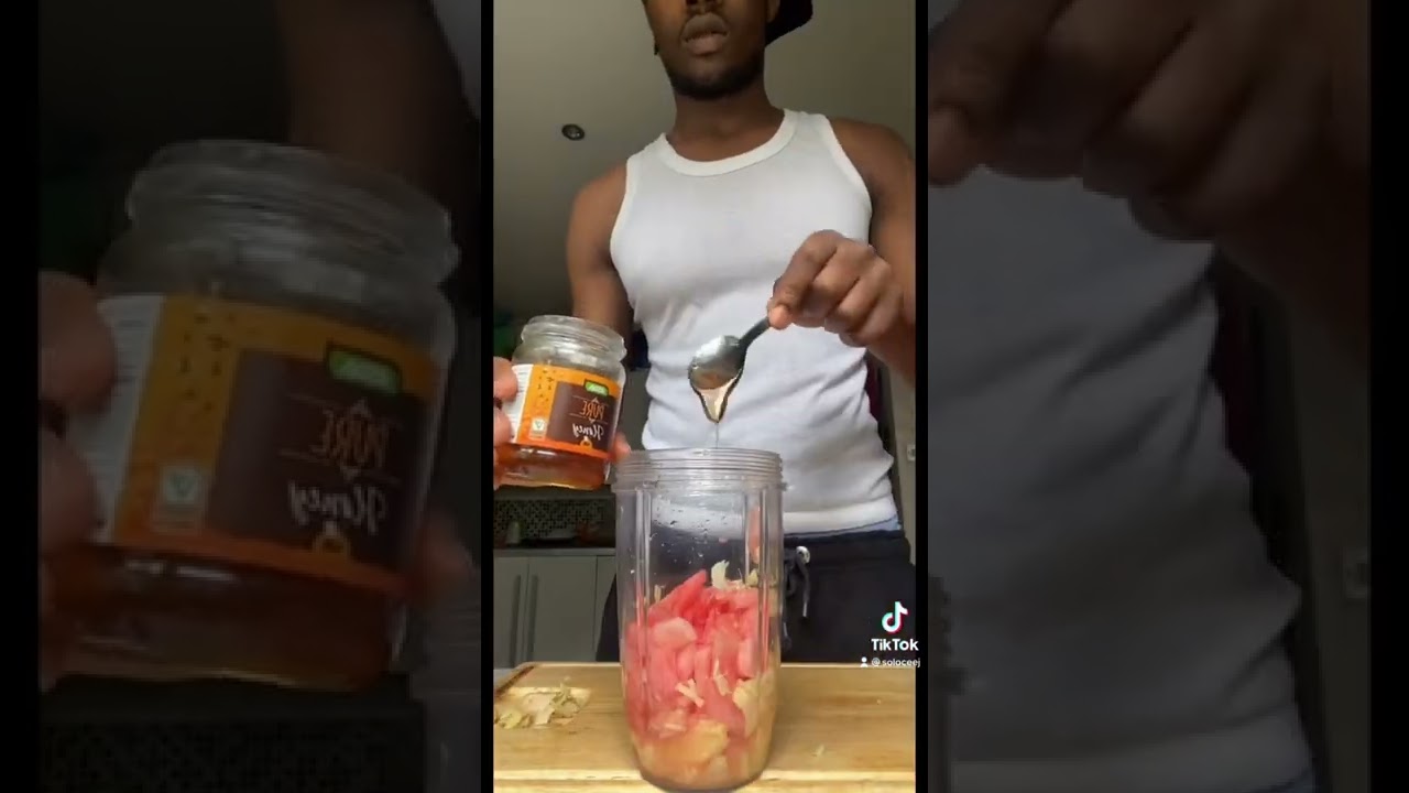 Watermelon and Pineapple Smoothie 🥤🍍🍉